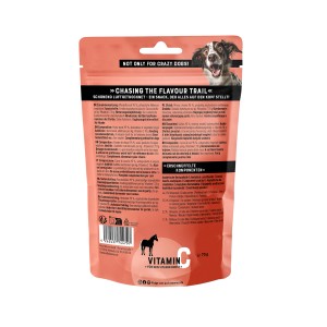 Chewies Fleischstreifen Soft Mini Pferd, 70g Packung für Hunde.