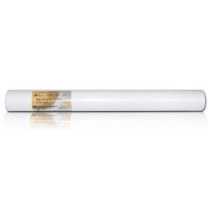 Rolle Profhome Premium Vlies Tapete, 150g, weiß, glatt, 4 Rollen (100m²).