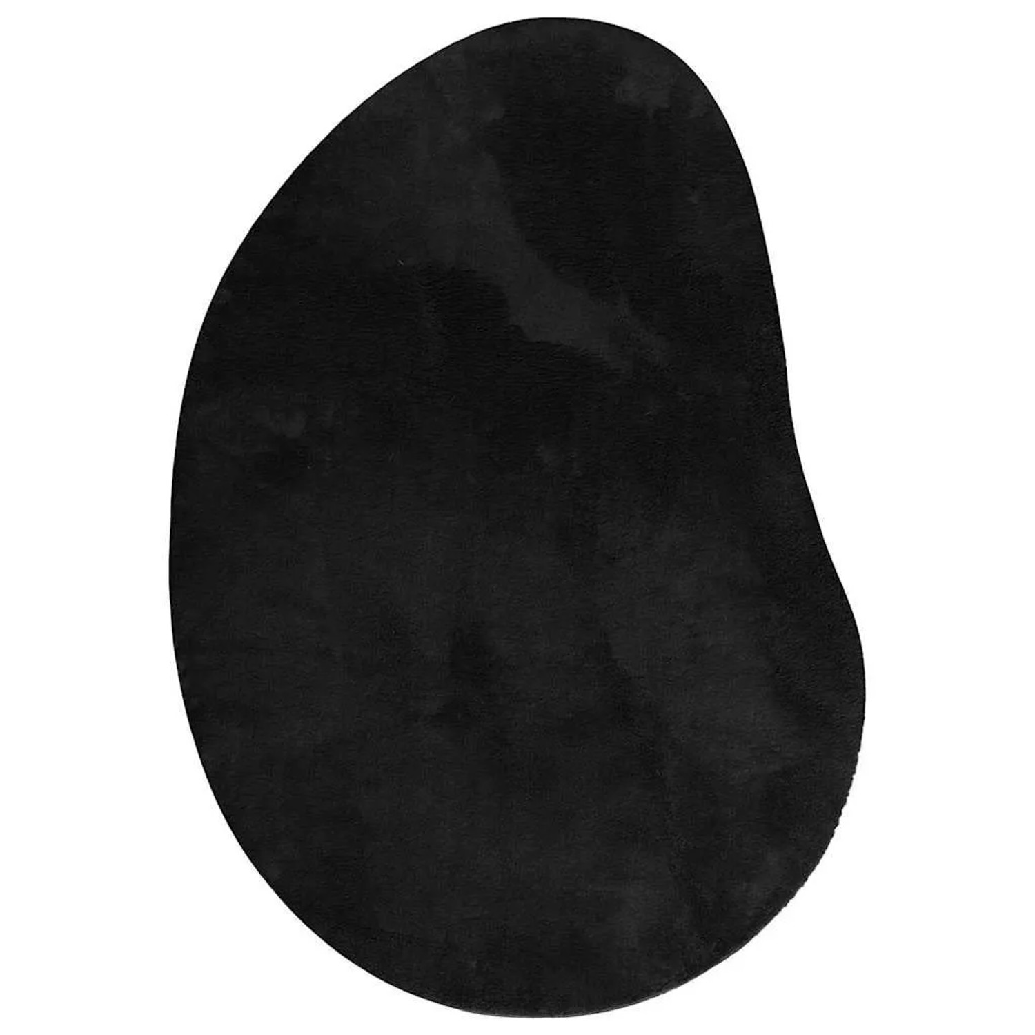 vidaXL Teppich Schwarz 100 x 200 cm Polyester 4103748 günstig online kaufen