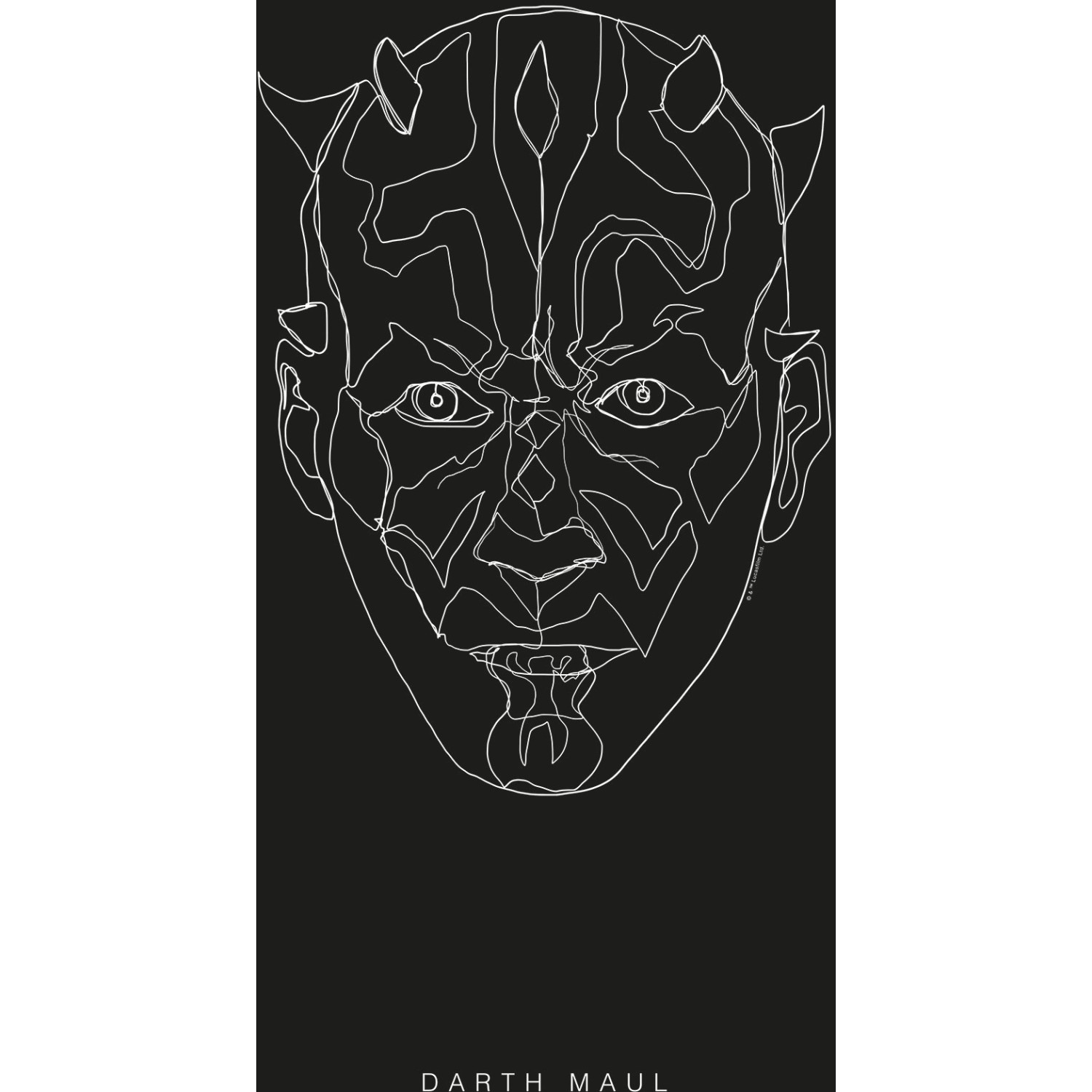 Komar Wandbild Star Wars Maul 50 x 70 cm günstig online kaufen