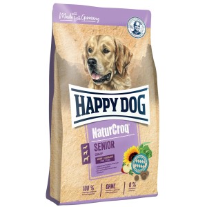 Happy Dog Natur Croq Senior Trockenfutter 4kg für ältere Hunde.