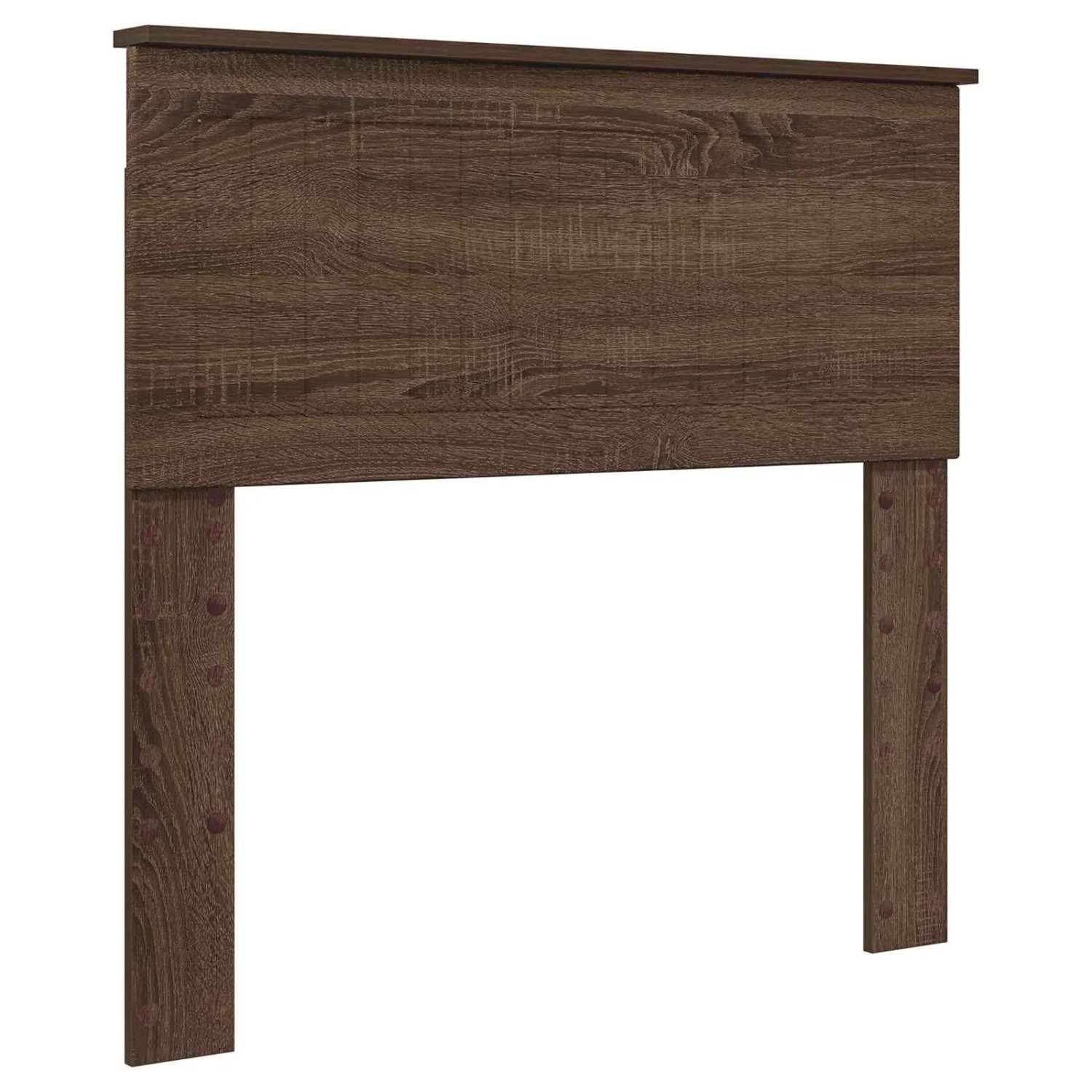 vidaXL Kopfteil mit Kopfteil Braun Eichen-Optik 90 cm Holzwerkstoff 888470