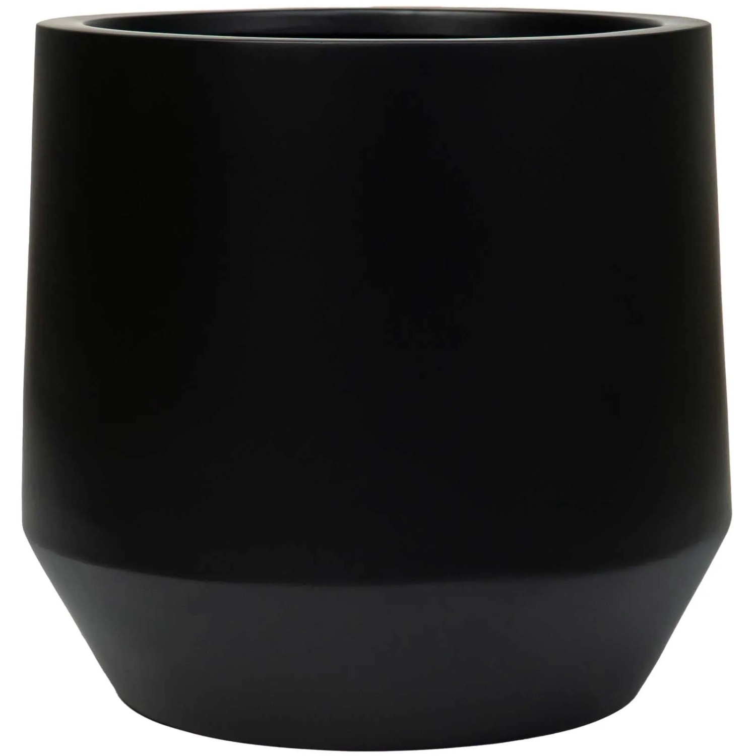 Vivanno Blumentopf Nexora 41 cm x 41 cm x 38 cm Schwarz