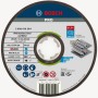 Bosch X-Lock Trennscheibe Expert für Inox und Metall, Ø 125 mm. Dunkelgraue Scheibe mit blau-weißem Label für Winkelschleifer.