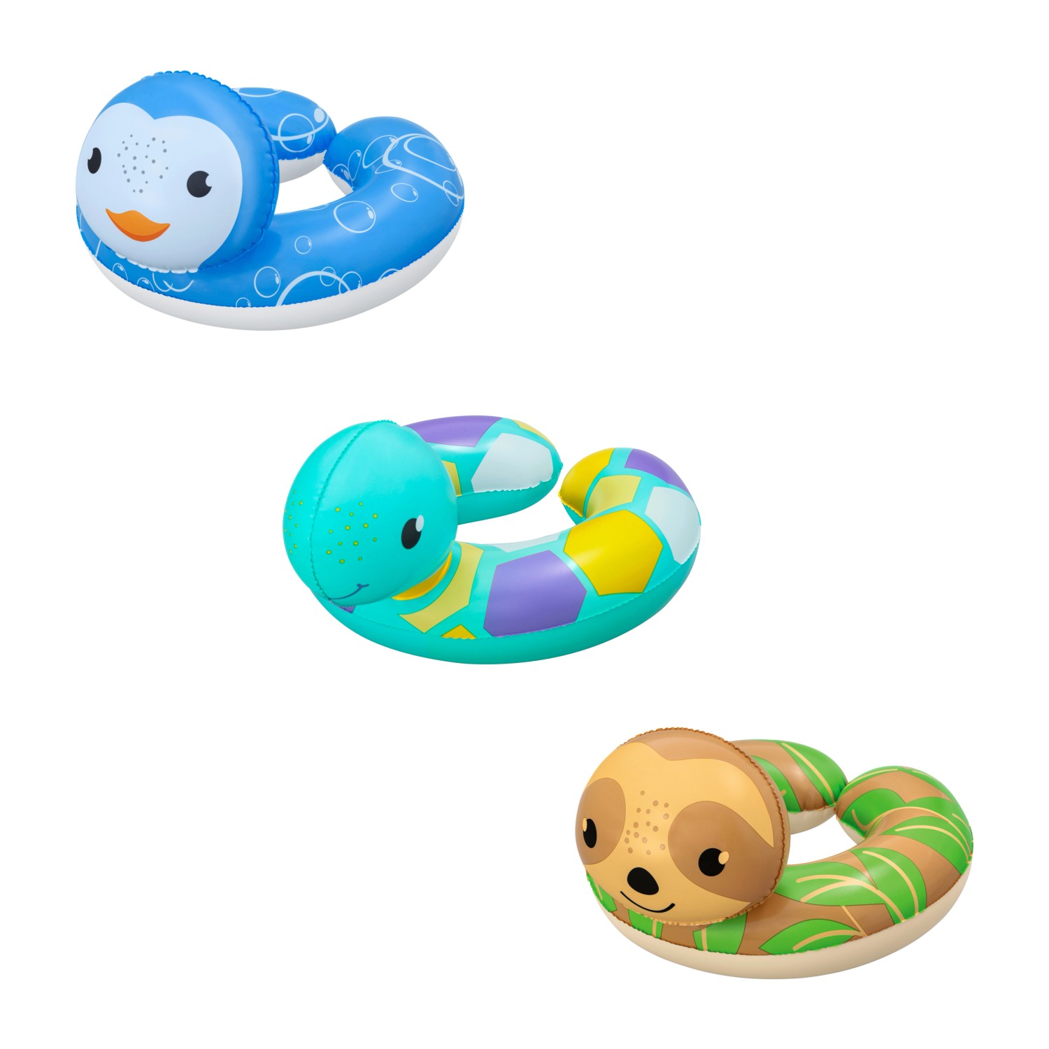 Bestway Offener Schwimmring Floating Friends ab 2 Jahren 3-fach Sortiert
