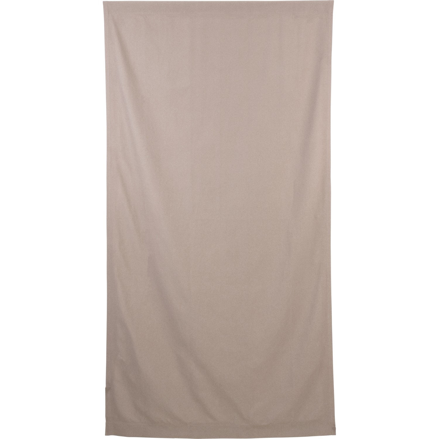 OBI Vorhang Sand, 2er-Set, 135x250 cm, mit Tunnelzug für Gardinenstange oder Seilsystem.