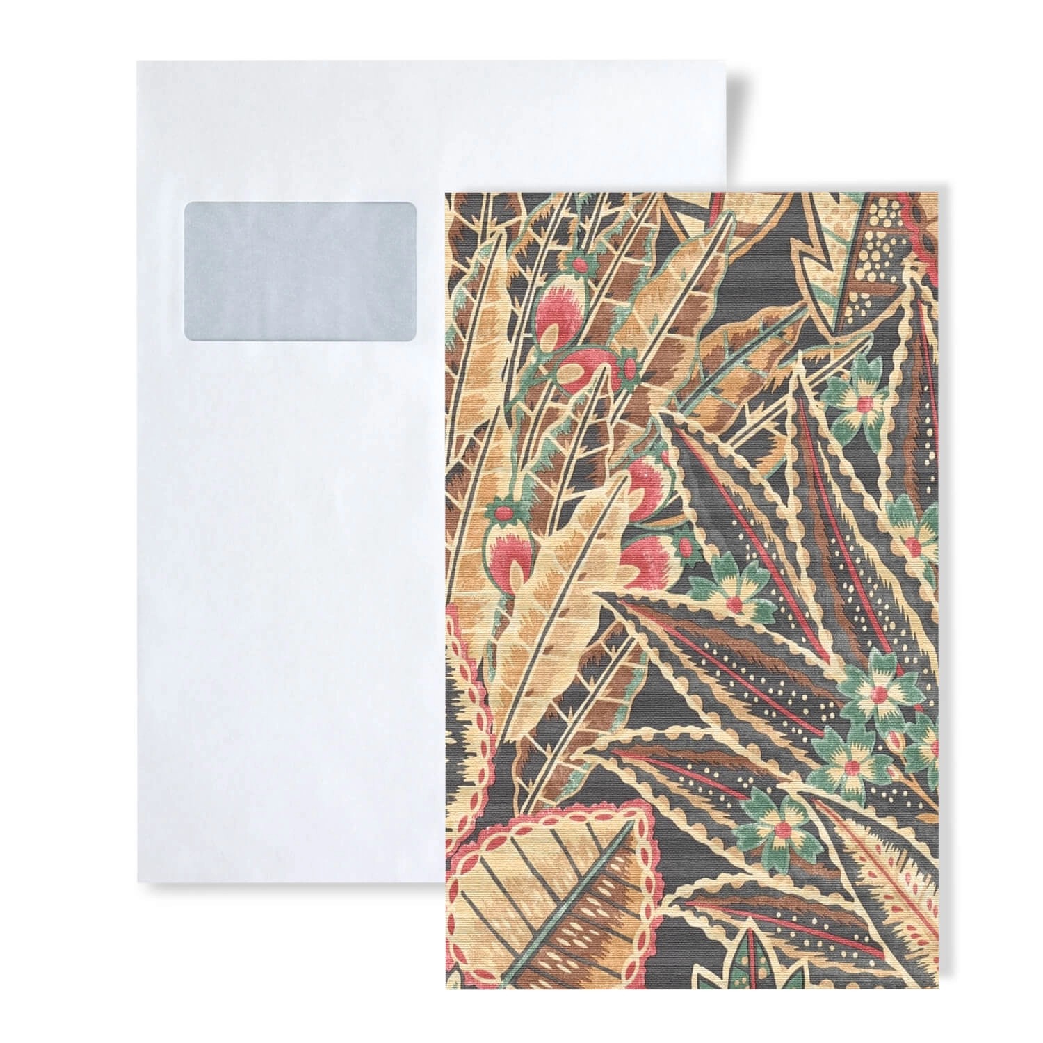 PROFHOME 1 MUSTERSTÜCK S-396531-GU DIN A4 MUSTER der Floralen Tapete günstig online kaufen