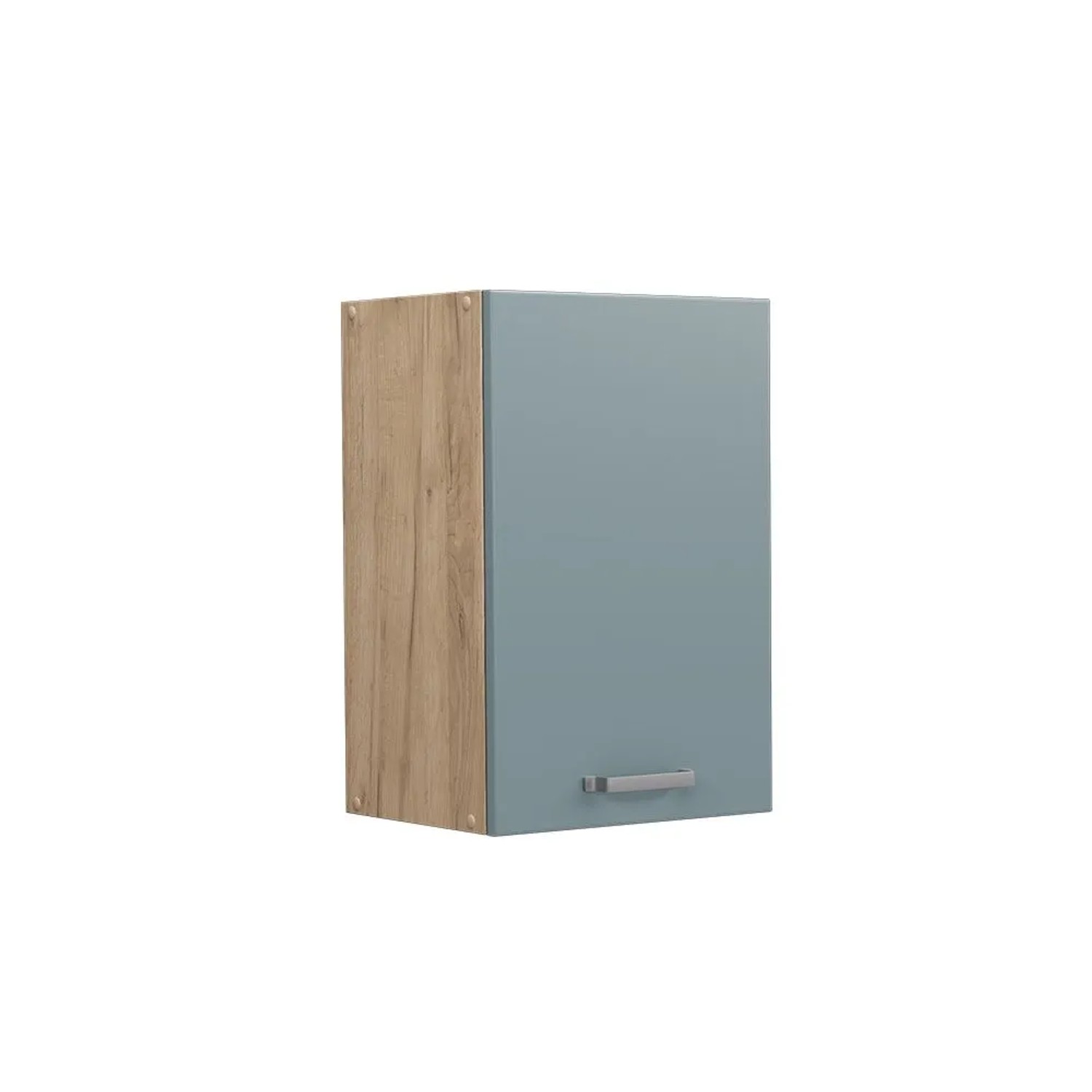 Vicco Hängeschrank R-Line Hängender Küchenschrank Blau-Grau Goldkraft Eiche 40 cm