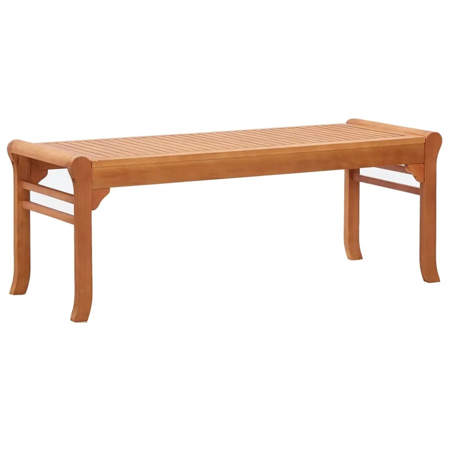 vidaXL Gartenbank 2-Sitzer 120 cm Massivholz Eukalyptus 47290