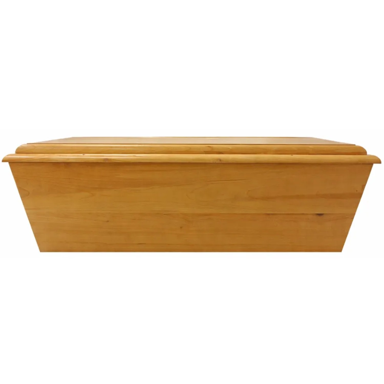 Dekohelden24 Hochwertiger würdevoller Eichenholzsarg für mittelgroße Tiere Tiersarg Hundesarg Sarg für große Hunde in Natur L/B/H 82 x 50 x 27 cm_2