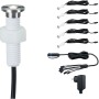 Paulmann Plug&Shine Starter-Set: 5 MicroPen II Einbauleuchten, Trafo und Kabel für stimmungsvolle Außenbeleuchtung.