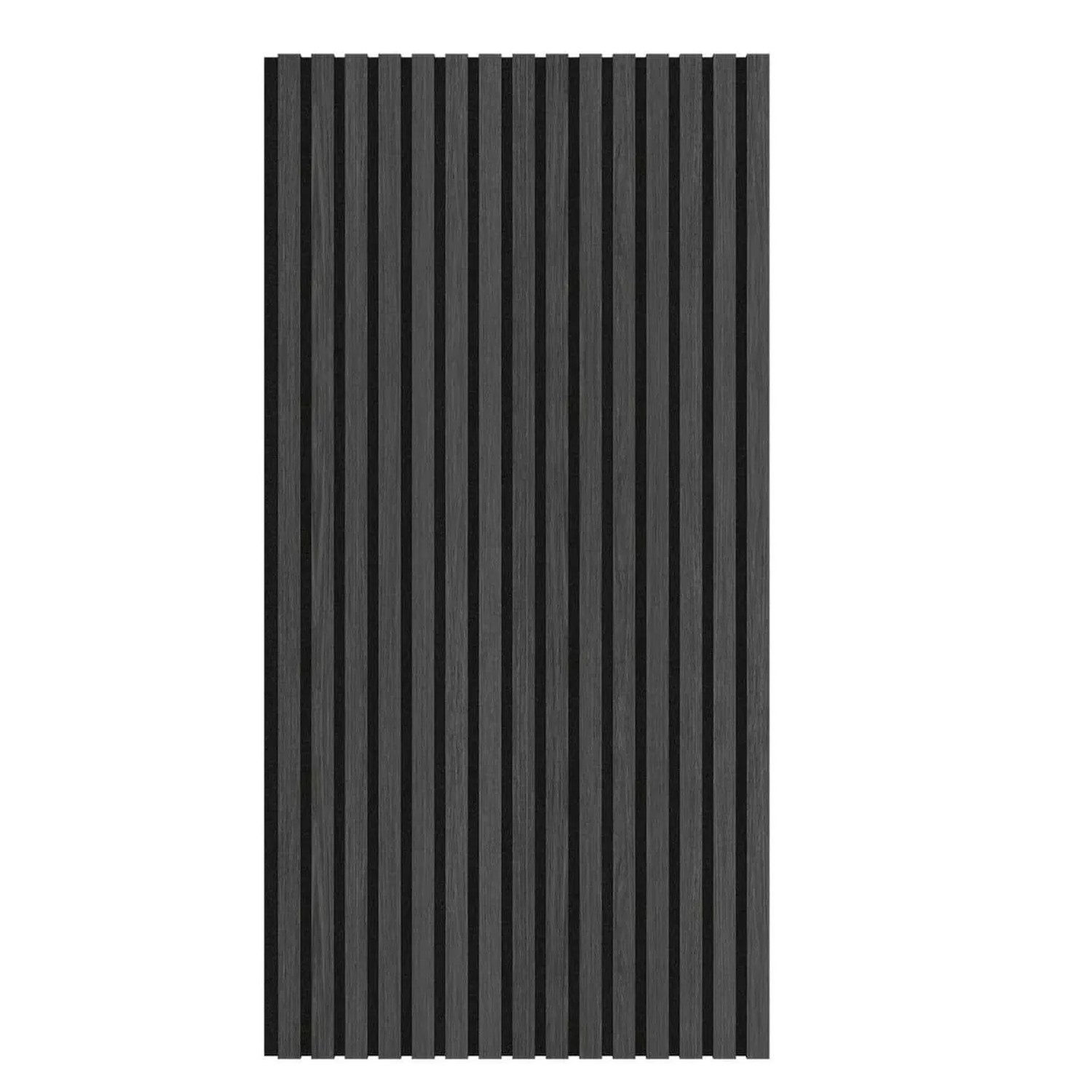 Swiss Aqua Technologies Akustikpaneel 60x120CM MDF-Lamellen Schallschutz Wandpaneel für Innenräume Schwarze Eiche