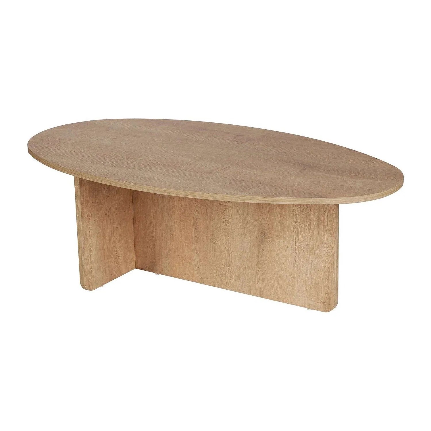 Vente-unique Couchtisch Isenora Naturfarben Hell 120 cm