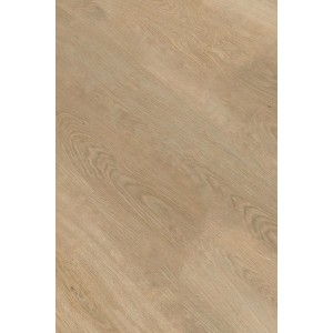 Klebe-Vinylboden Amedeo Oak, helle Breitdiele mit natürlicher Holzmaserung. Strapazierfähiger Vinylboden.
