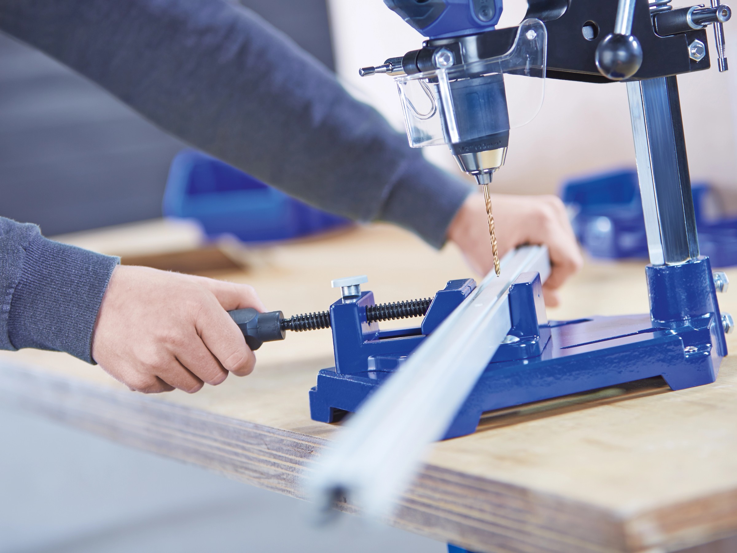 Produktbild von MASCHINENSCHRAUBSTOCK SCHRAUBSTOCK S?ULENBOHRMASCHINE Tischbohrmaschine