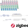 Paulmann MaxLED 500 RGBW LED-Streifen 3m mit Zigbee-Steuerung und Zubehör.