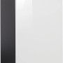 Fackelmann Waschbeckenunterschrank SBC, 44 cm, Anthrazit/Weiß. Badmöbel für mehr Stauraum im Badezimmer.