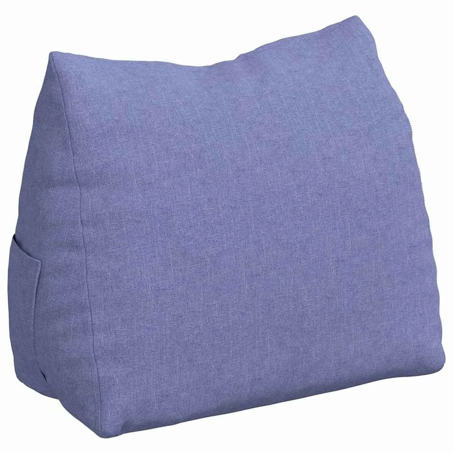 vidaXL Rückenkissen Jeans Blau 45 x 20 x 35 cm Stoff 42015016