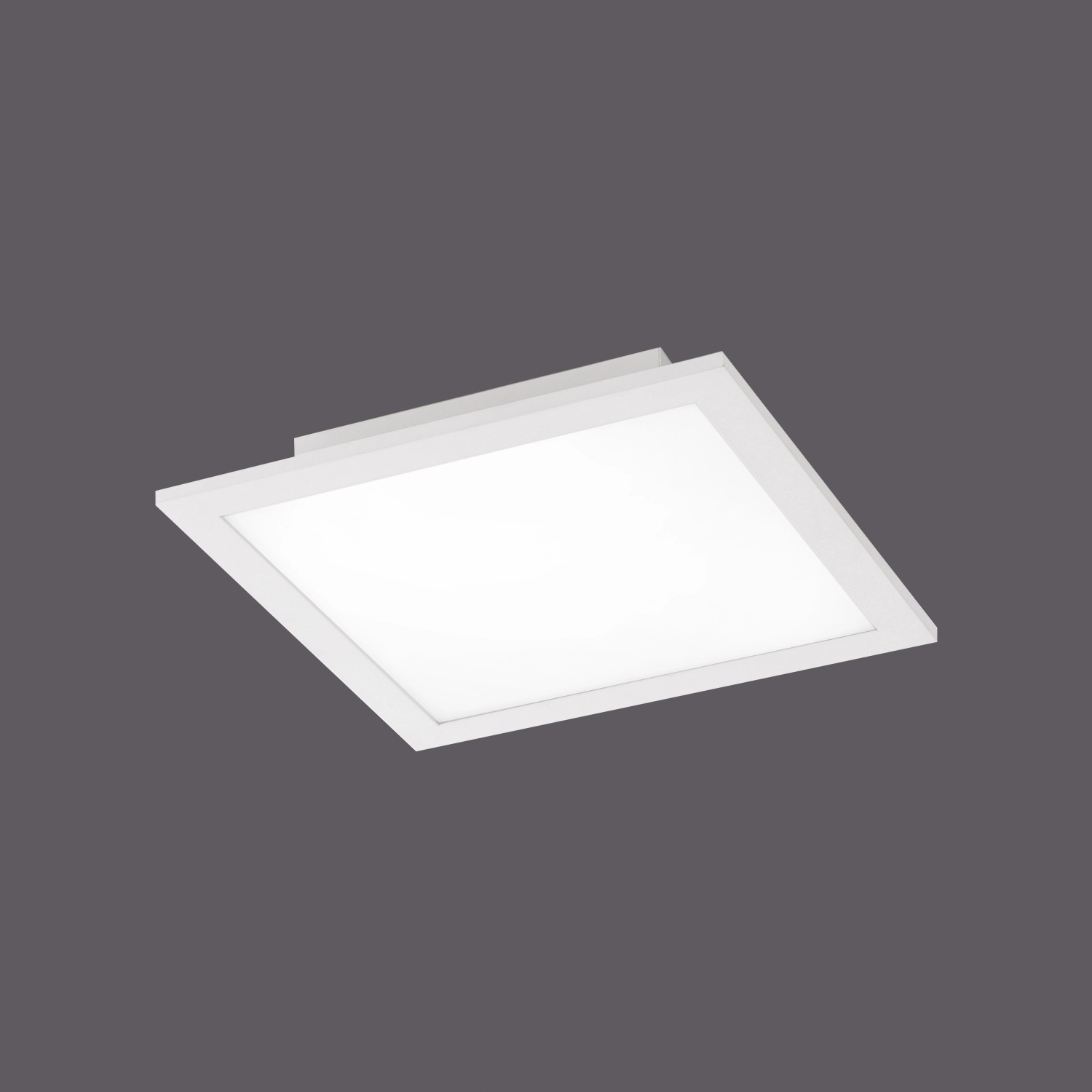 Just Light. LED-Panel Lolasmart-Flat Weiß App-steuerbar 30 x 30 cm günstig online kaufen