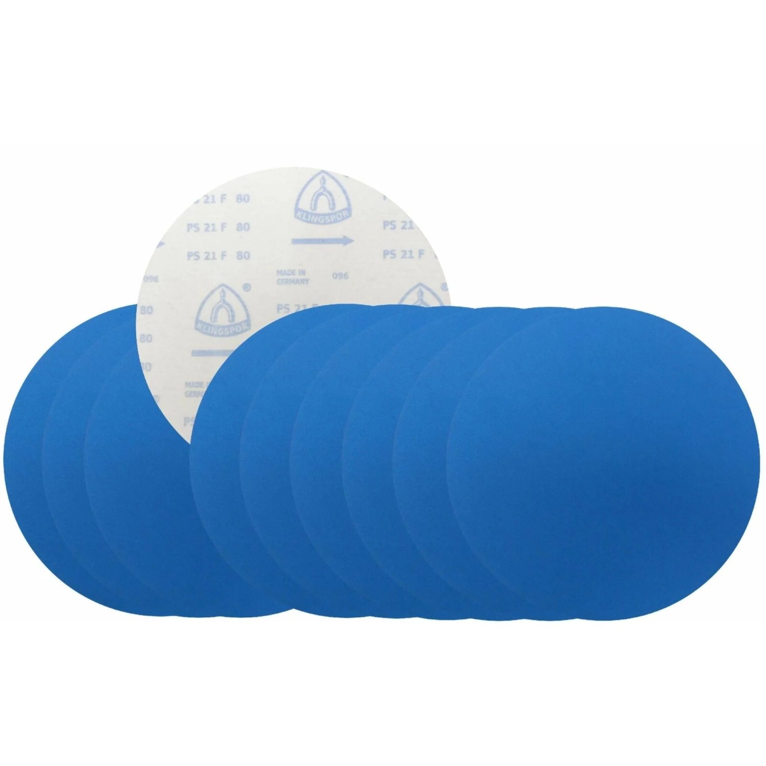 Klingspor Schleifscheibe PS21FK 250 mm Klett Korn 40 10 Stück