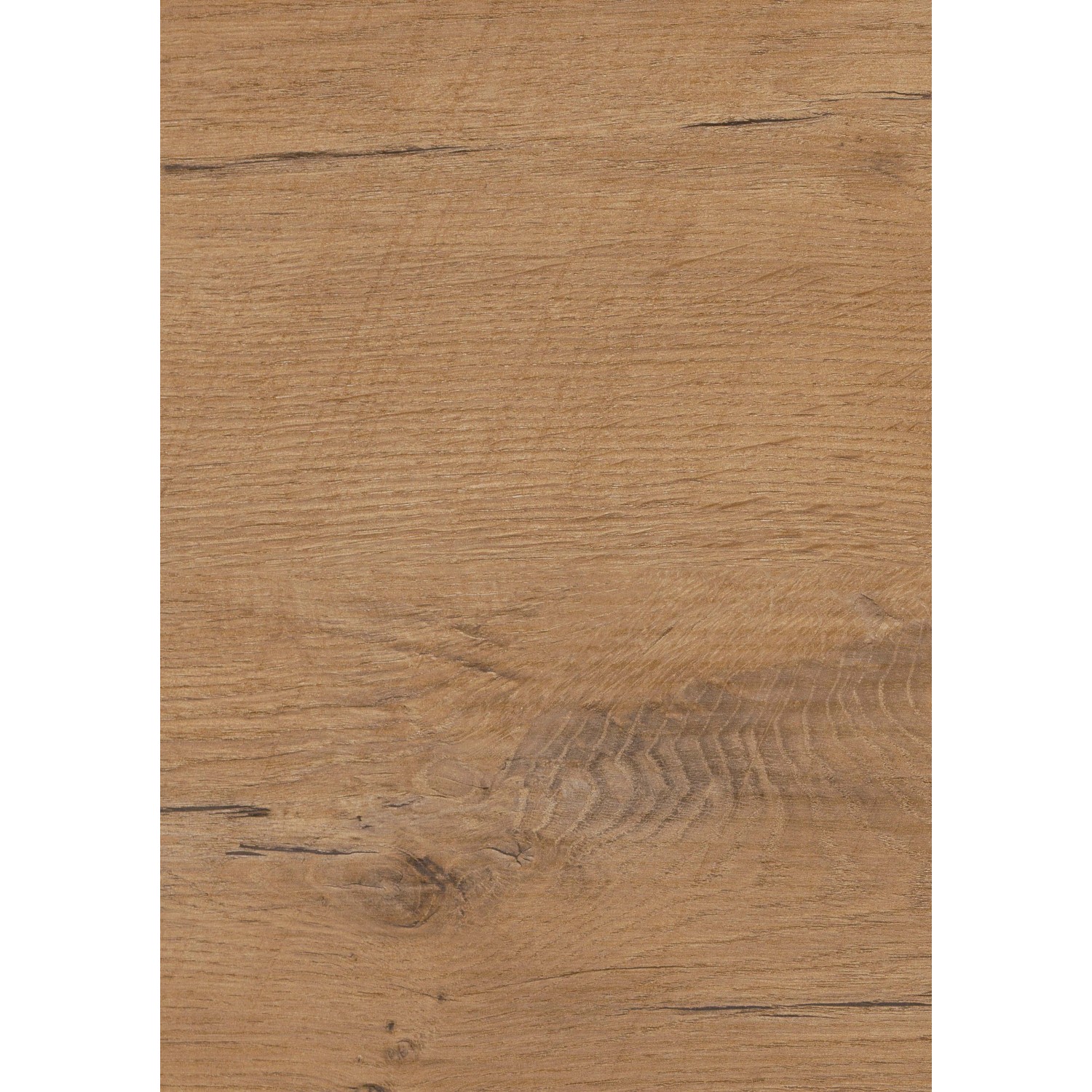 Detailaufnahme der Türzarge CPL Eiche Ferox mit Holzmaserung.