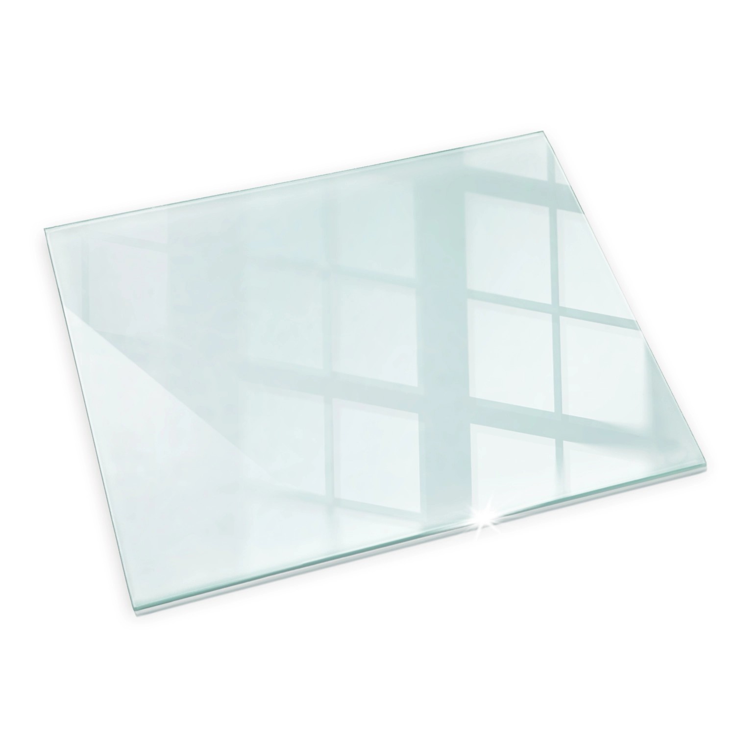 Tulup Glasplatte für Kamin Transparente Kamin Glasplatte Rechteck 120x80 cm günstig online kaufen