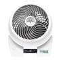 Weißer VORNADO Energy Smart Bodenventilator 6303 DC mit Timer und Fernbedienung.