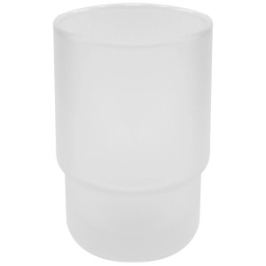 Tiger Boston Ersatz-Zahnputzbecher aus gefrostetem Glas, passend für Boston-Serie.