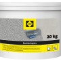 Eimer Sakret Buntsteinputz, 2 mm, braun, 20 kg. Dekorativer Innen- und Außenputz.