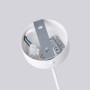 Detailansicht der weißen Sollux Lighting Arche 1 Pendelleuchte, Lampen & Leuchten Zubehör.