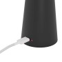 EGLO PICCOLA LED Akku-Tischleuchte, schwarz, mit Ladekabel. Dimmbar, für Innen & Außen (IP54).