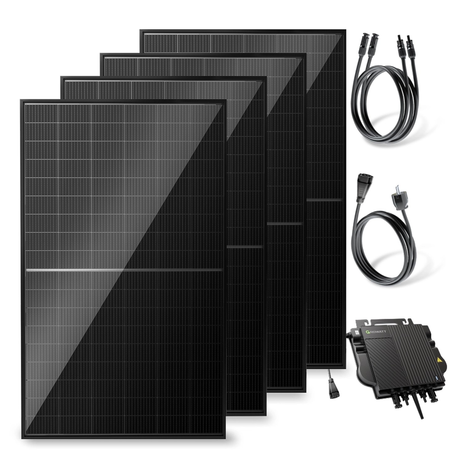 Solakon Balkonkraftwerk 2000W 800W Solaranlage Steckerfertig Komplettset Ph günstig online kaufen