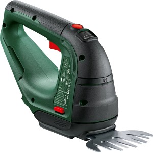 Bosch AdvancedShear 18V-10 Akku Gras- und Strauchschere (Solo) in Grün und Schwarz.