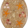 baliv WC-Sitz Carduma II mit Strand-Motiv: Polyresin Toilettendeckel mit Muscheln und Seesternen.