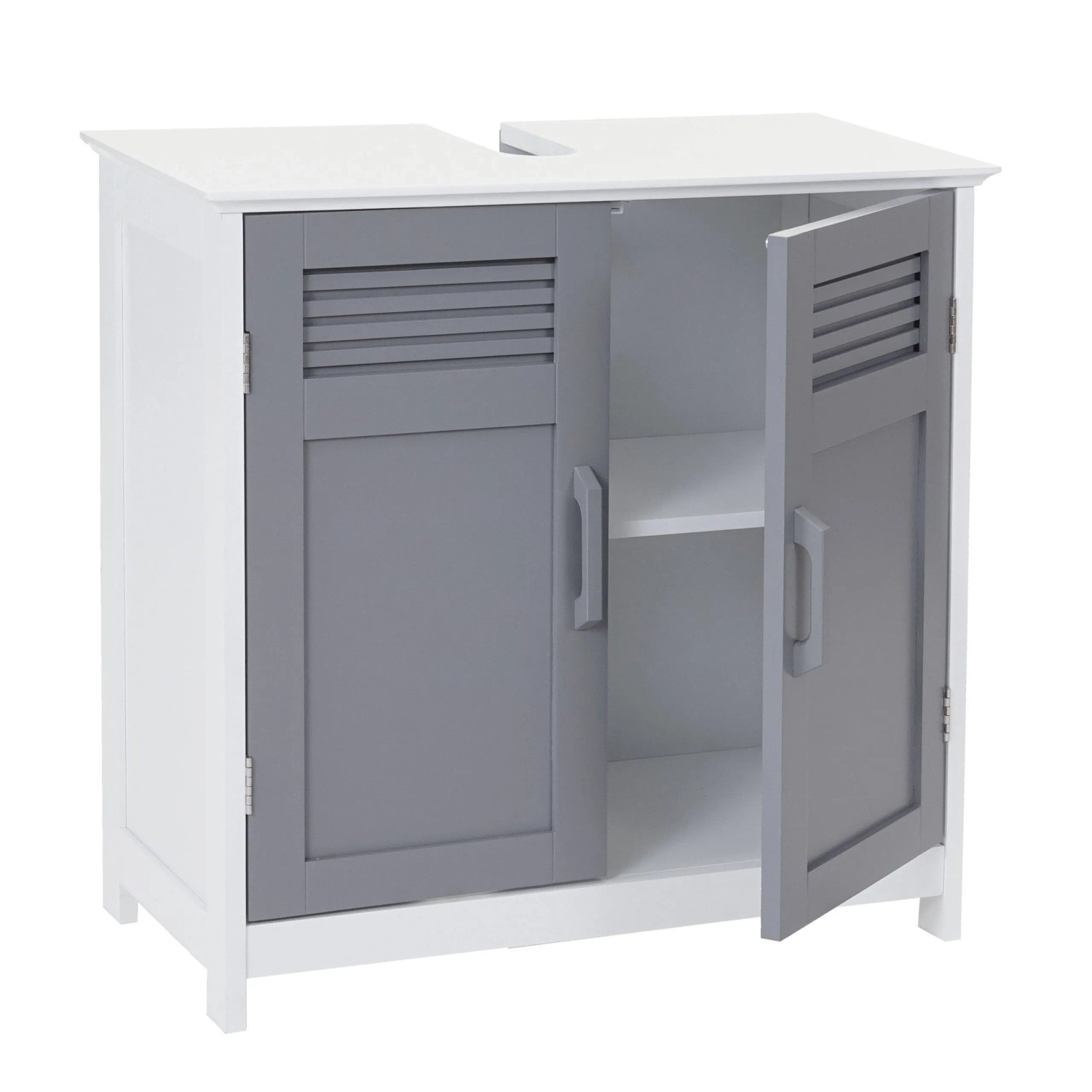 MCW Waschbeckenunterschrank A85 Grau