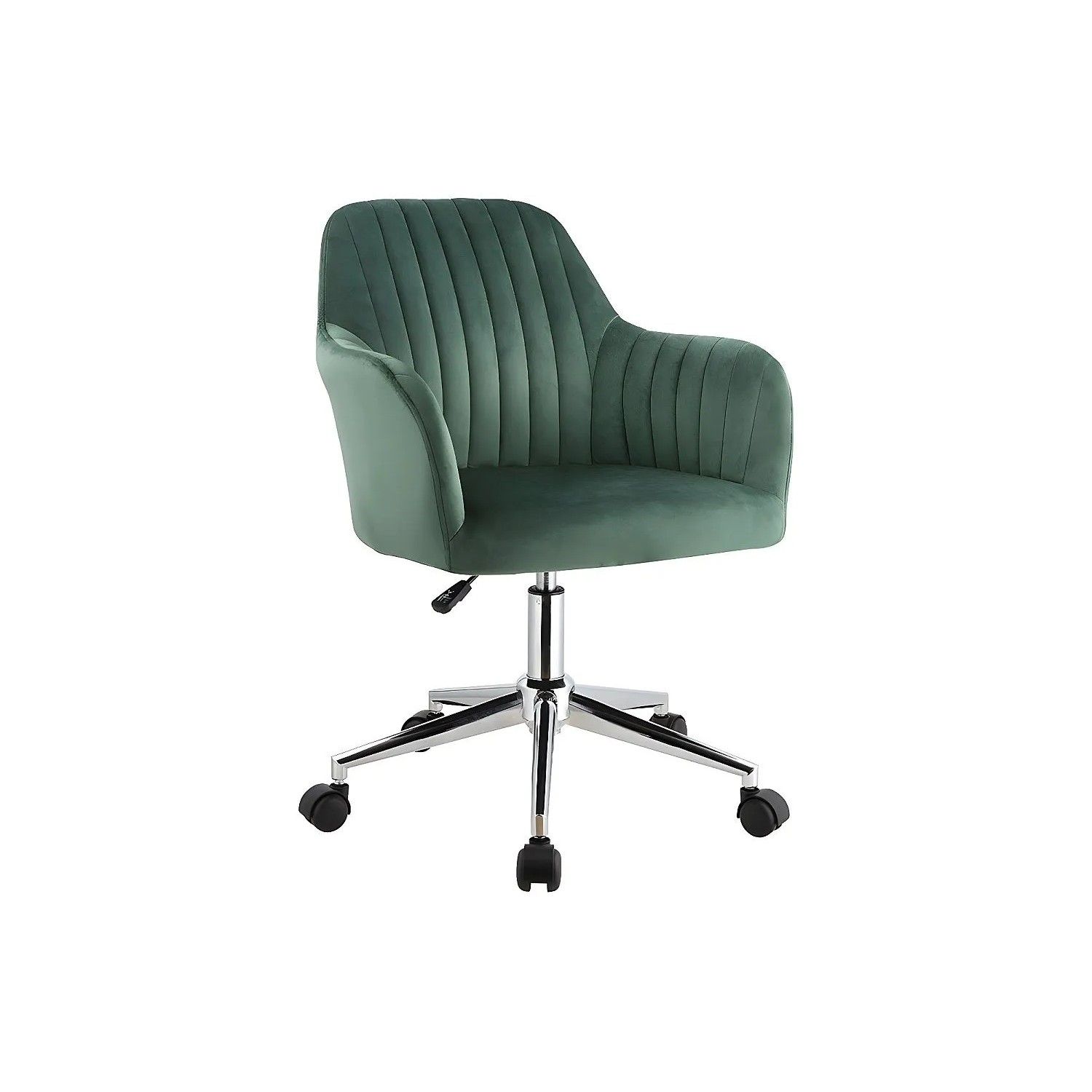 Vente-unique Bürostuhl Ohne Armlehnen Eleana Smaragdgrün 59 cm