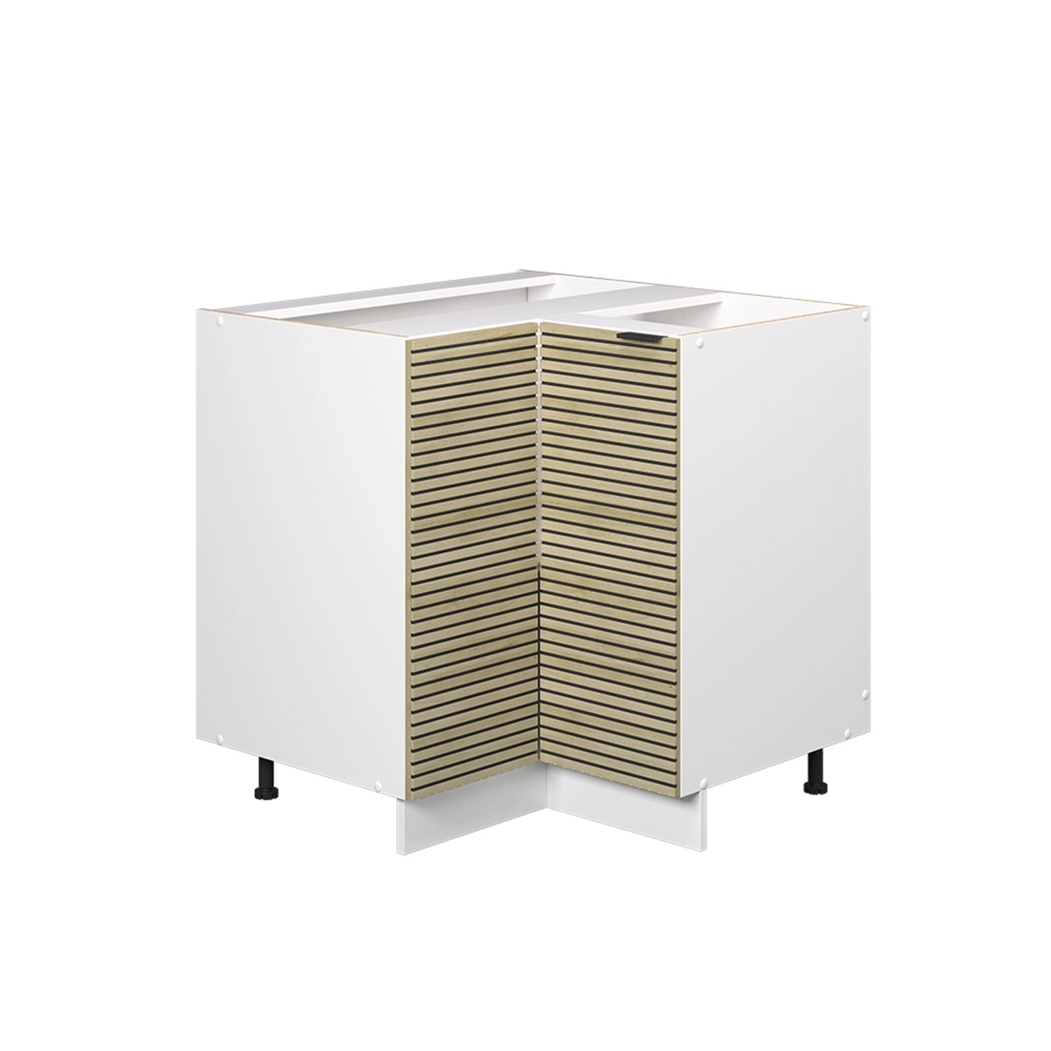 Vicco Küchenschränke Fame-Line Eiche Paneel 81 cm ohne Arbeitsplatte