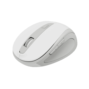 Hama Optische 6 Tasten-Funkmaus WM-400 Ergonomisch ohne Klickgeräusch Weiß