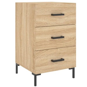 vidaXL Nachttisch Sonoma-Eiche 40x40x66 cm Holzwerkstoff 827663
