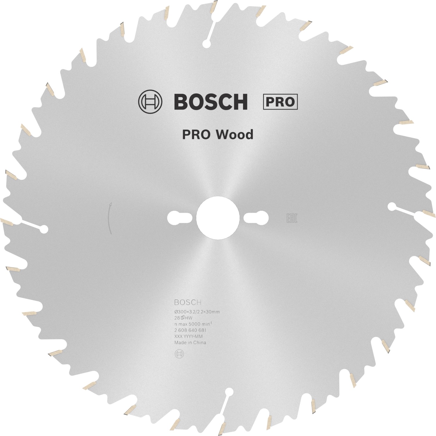 Bosch Kreissägeblatt Speedline Wood 300 x 30 x 3,2 mm 28 Zähne günstig online kaufen