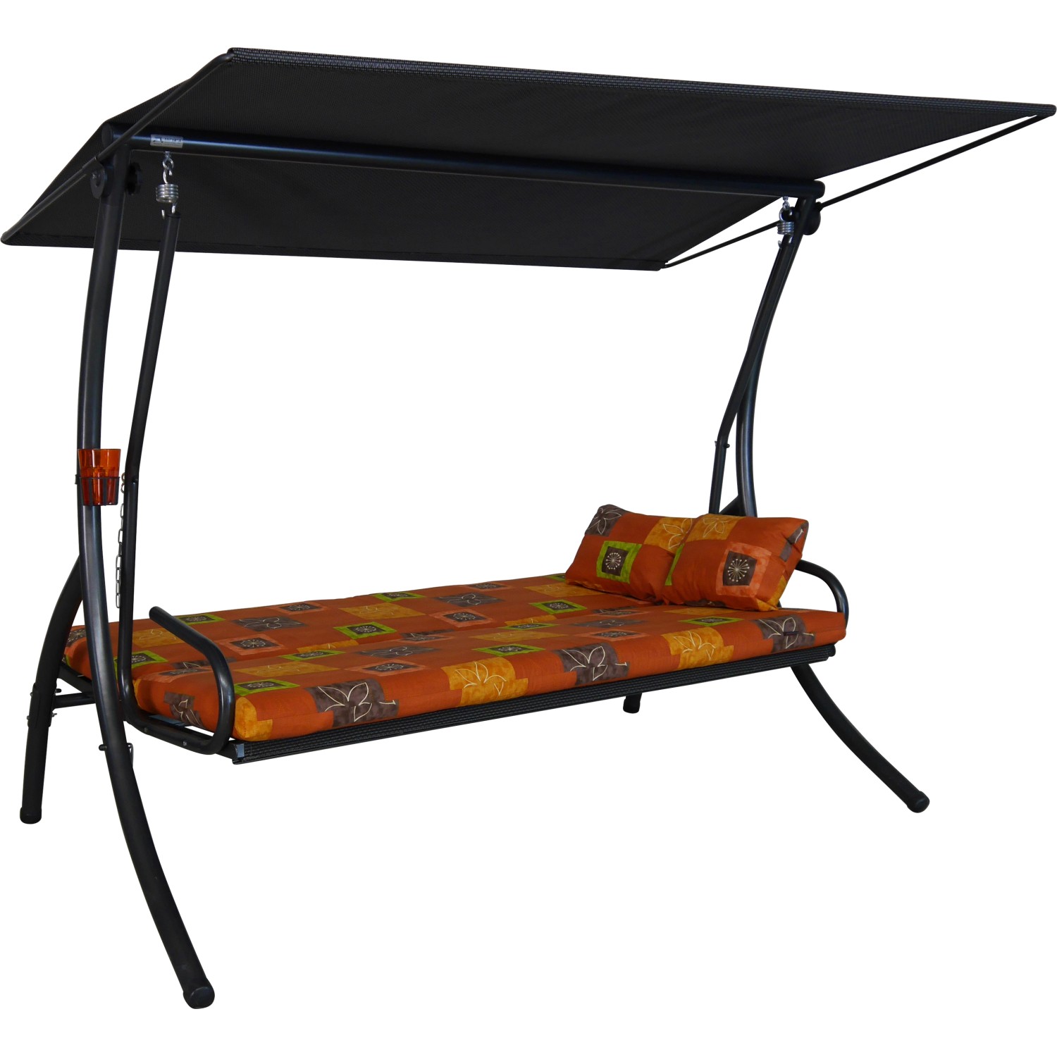 Angerer Top Hollywoodschaukel Sevilla 3Sitzer mit Liegefunktion Terra