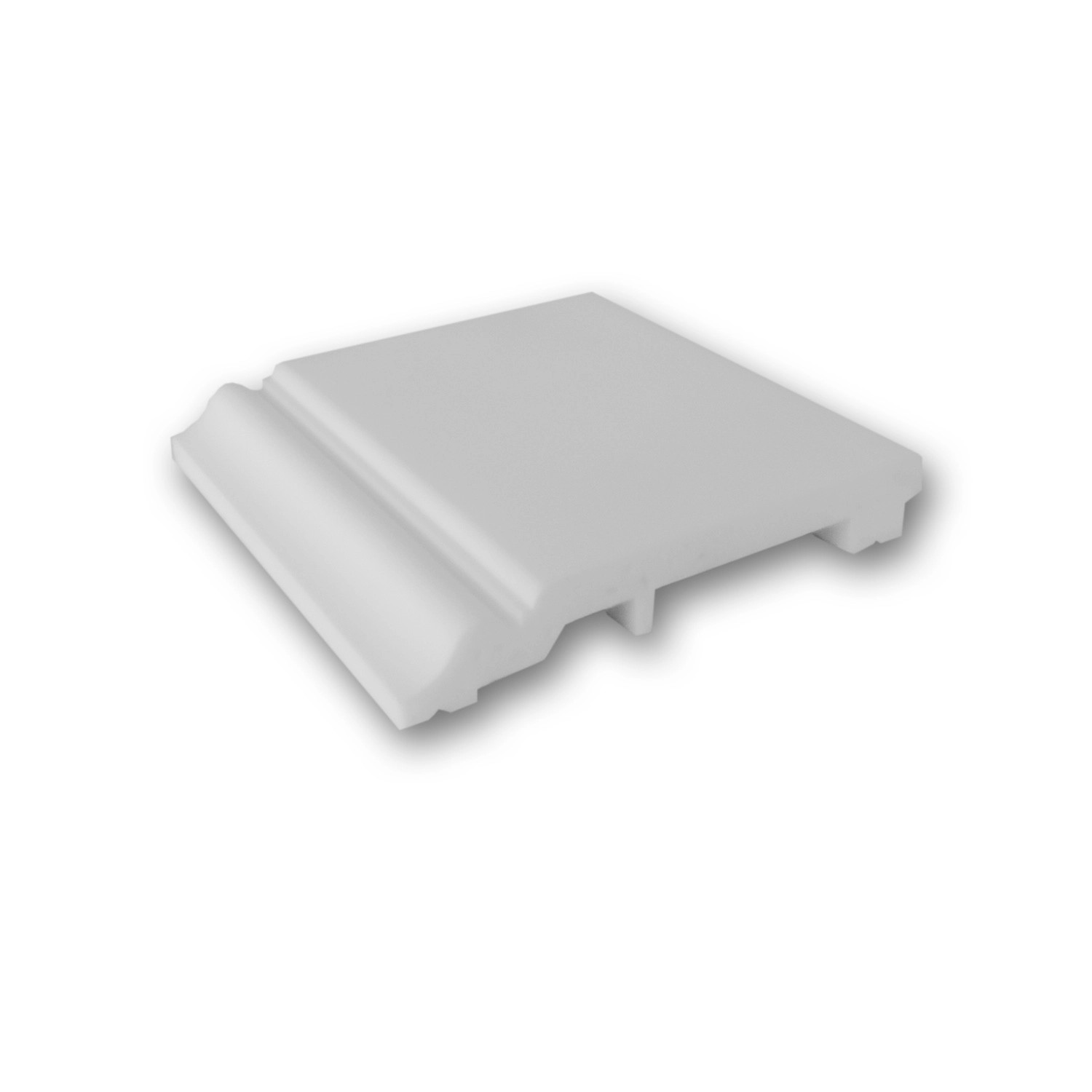 ORAC 1 MUSTERSTÜCK AXXENT S-SX173-RAL9003 10 cm MUSTER der Sockelleiste günstig online kaufen