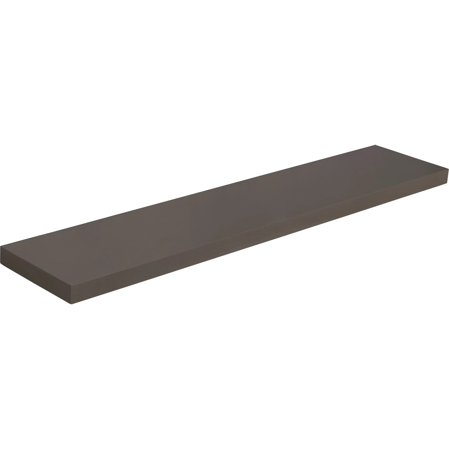 Regalboden Carlton, anthrazit, 60x23,5 cm, für schwebende Optik im modernen Design.