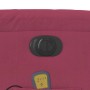 vidaXL Massagesessel Elektrisch Weinrot Samt 3205086_12