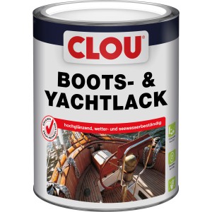 Clou Yachtlack Transparent glänzend 2,5 l