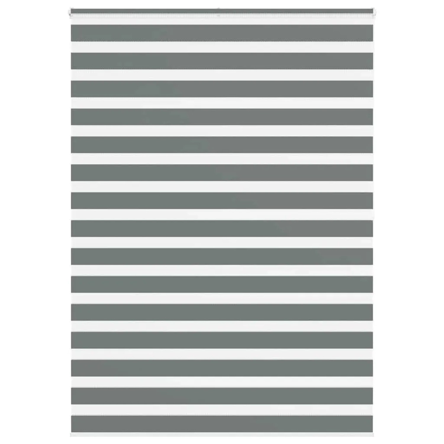 vidaXL Doppelrollo Dunkelgrau 165x200 cm Stoffbreite 160,9 cm Polyester 401 günstig online kaufen