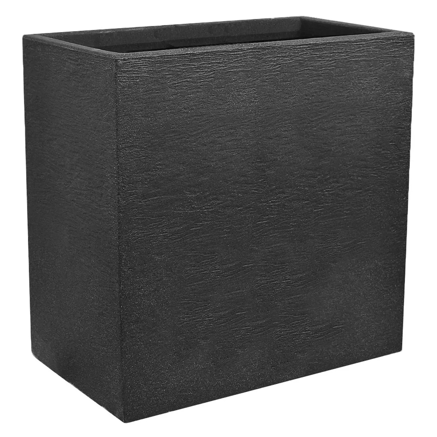 Rechteckiger Kunststoff Pflanzkübel Anthrazit 60 x 26 x 60 cm kaufen bei OBI