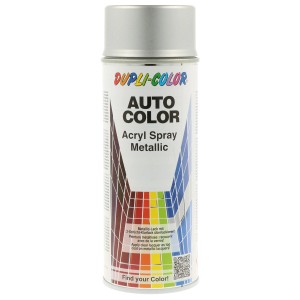 Dupli-Color Auto Color Lackspray, 400ml, Silber Metallic für Lackreparaturen.