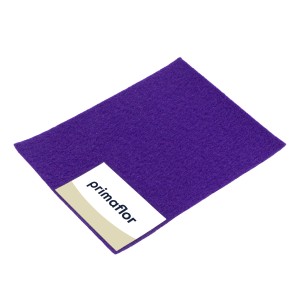 Musterstück Primaflor Eventteppich Podium in Lila, ideal für Events und Messen.