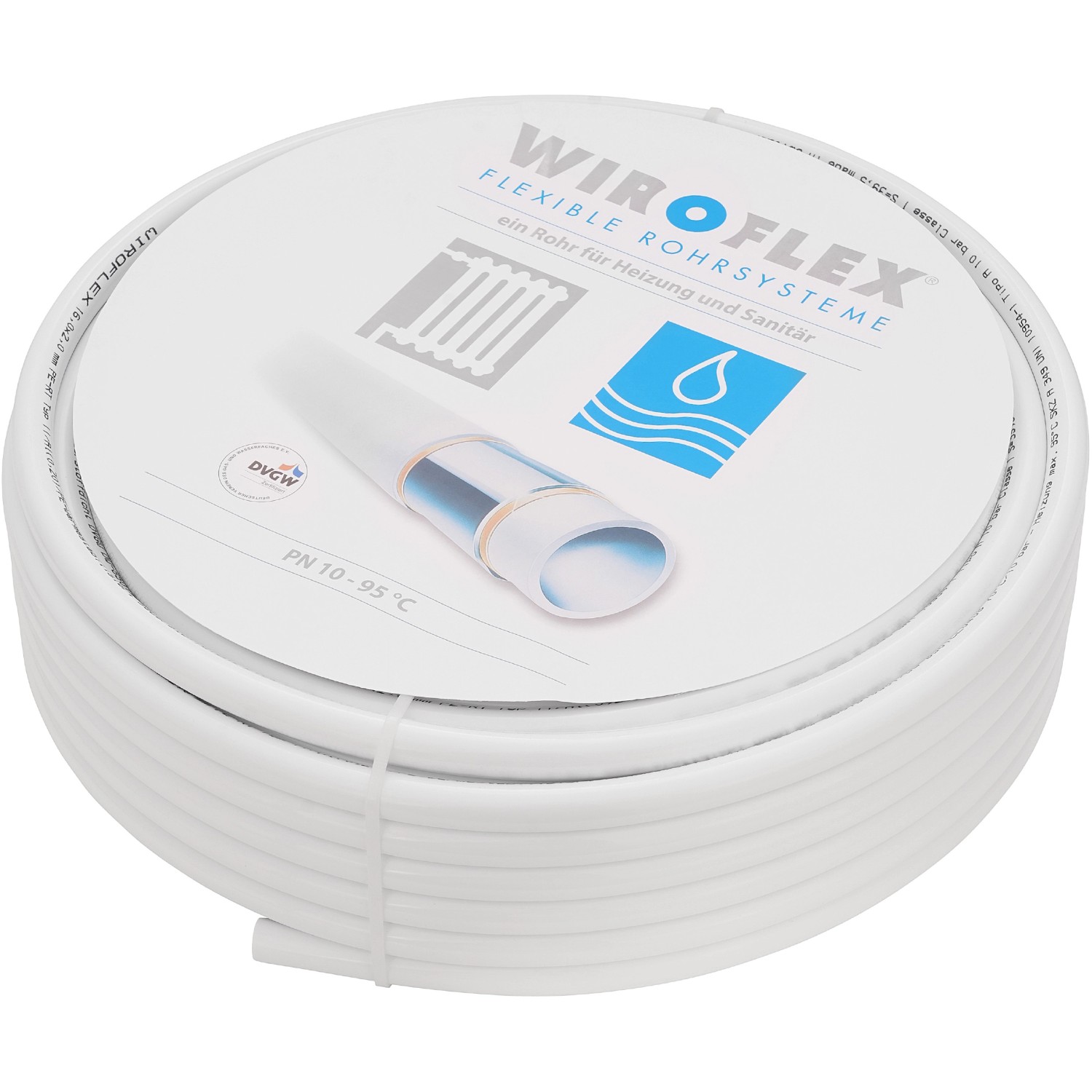 Chapuis MO325O Polyester-Flaggleine 25m - 3mm Durchmesser, 200kg Tragkraft In Orange/Grün